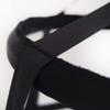 TNUEM Women's Victorian Elizabeth Cage Hoop Skirt Double Pannier Bustle Cage Underskirt Black view 3