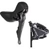 Shimano GRX ST-RX810 2 x 11-Speed Left Drop-Bar Shifter/Hydraulic Brake Lever with BR-RX810 Flat Mount Caliper, 1000mm Hose view 1