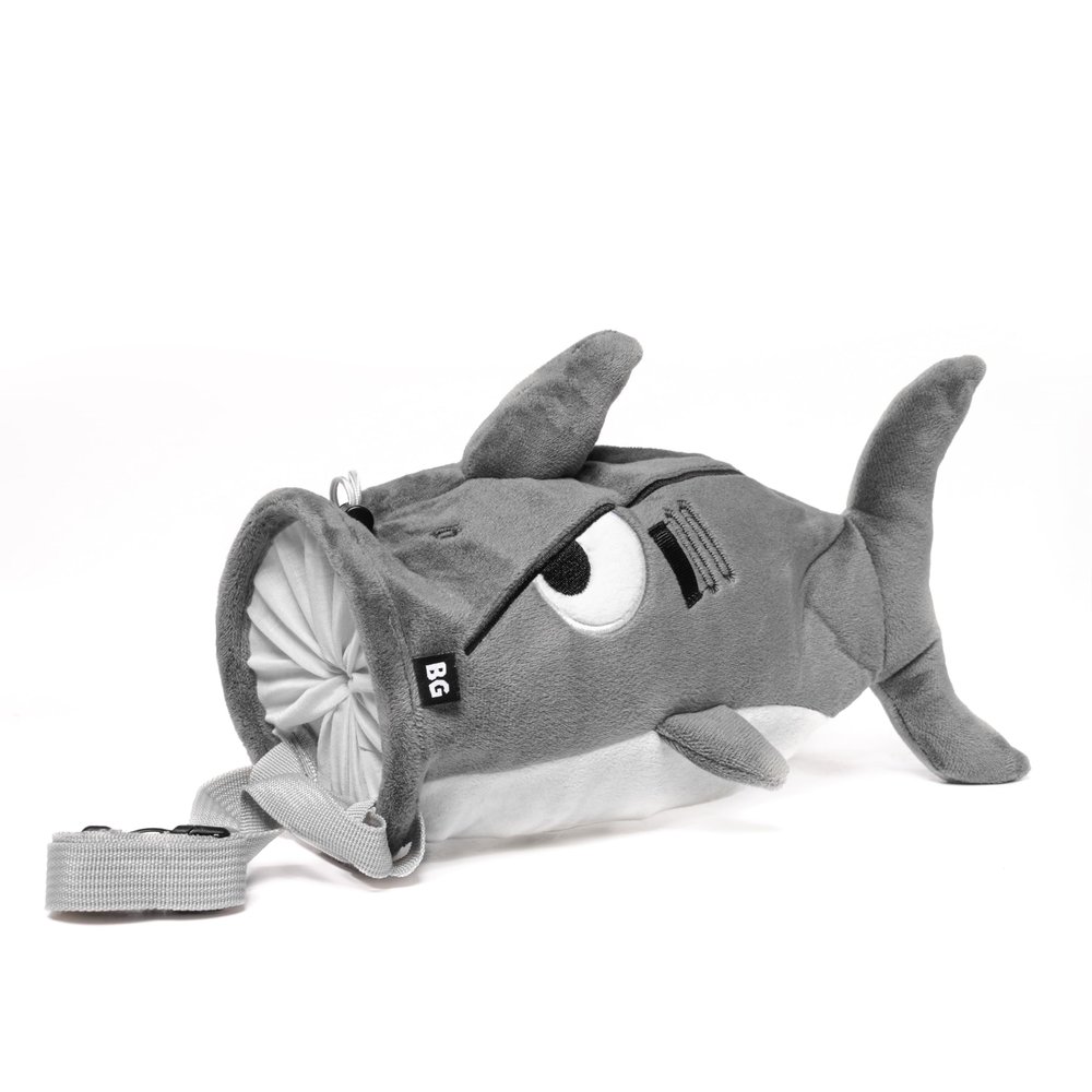 BG Climbing Shark Rock Climbing Chalk Bag, Perfect for Both Adults and Kids, Chalk Bag for Bouldering, Cute chalkbag for Mountain Lovers, Chalk Pouch