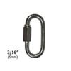 T316 Stainless Steel Quick Link Marine Grade Boating or Rigging 1/8" to 5/8" (3/16"(5MM)) view 3