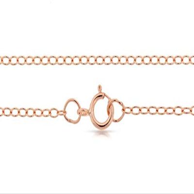 14Kt Rose Gold Filled 2x1.6mm 20 Inch Cable Chain with Clasp - 1pc (7513)/1