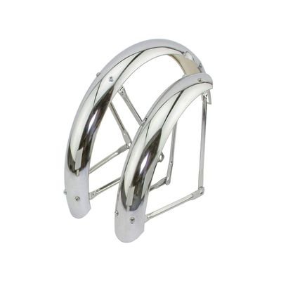 Alta Bicycle 16" Classic Adjustable Fender Set In Chrome