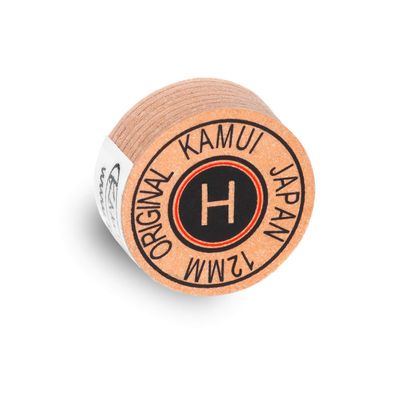 KAMUI Original Laminated Pool Billiard CUE TIP - 1 pc (Hard, 12 mm)