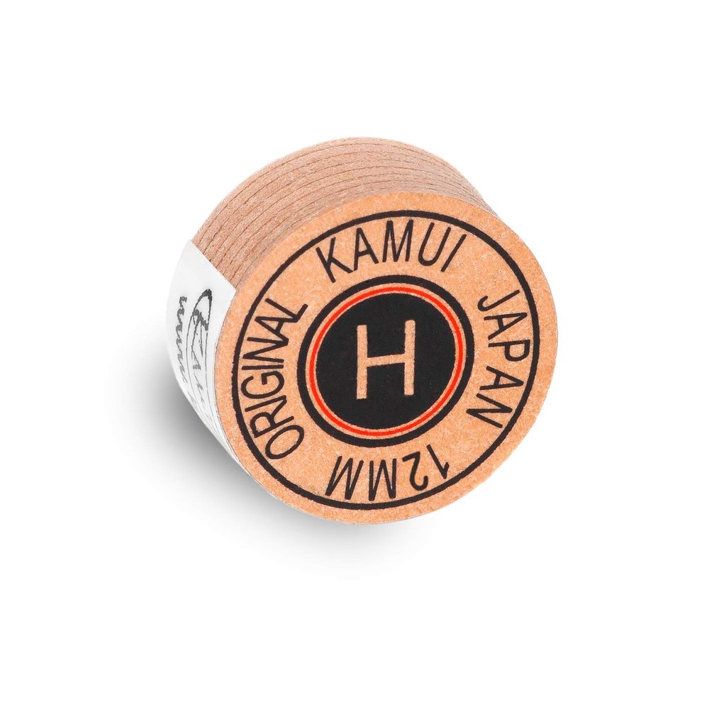 KAMUI Original Laminated Pool Billiard CUE TIP - 1 pc (Hard, 12 mm)