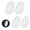 Betterun Clear Replacement 2 Pairs Nose Pads for Oakley Titanium Crosshair OO6014 view 1