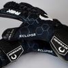 Renegade GK Eclipse Helix Professional Goalie Gloves | 4mm EXT Contact Grip & Breathaprene | Black & White Soccer Goalkeeper Gloves (Size 11, Adult, Negative Cut, Level 5) view 2