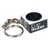Cue Cube Pool Billiard Cue TIP TOOL 2 in 1 Shaper Scuffer with Keychain Nickel Radius Choose your Color (White) view 1