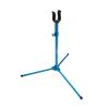 AMEYXGS Archery Bow Stand Holder Portable Foldable Bow Stand Aluminum Alloy Frame Holder Bracket for Bow Hunting Shooting Practice Competition (Blue) view 2
