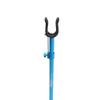AMEYXGS Archery Bow Stand Holder Portable Foldable Bow Stand Aluminum Alloy Frame Holder Bracket for Bow Hunting Shooting Practice Competition (Blue) view 3