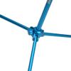 AMEYXGS Archery Bow Stand Holder Portable Foldable Bow Stand Aluminum Alloy Frame Holder Bracket for Bow Hunting Shooting Practice Competition (Blue) view 4