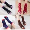 acdiac Women's Cotton Toe Socks,five Finger Socks,Funny and Funky cartoon theme sport Toe Socks (sheep red) view 4