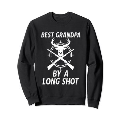 Deer Hunting Grandpa Outdoorsman Fathers Day Best Grandpa Sweatshirt