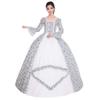 CountryWomen Medieval Renaissance Queen Arwen Christmas Holiday Dress Ball Gown Theatrical Cosplay Clothing(XS,Color1_6) view 1