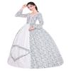 CountryWomen Medieval Renaissance Queen Arwen Christmas Holiday Dress Ball Gown Theatrical Cosplay Clothing(XS,Color1_6) view 3
