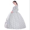 CountryWomen Medieval Renaissance Queen Arwen Christmas Holiday Dress Ball Gown Theatrical Cosplay Clothing(XS,Color1_6) view 4