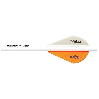 Bohning Neon Orange Blazer Quik Fletch 6pk (3 Pack)