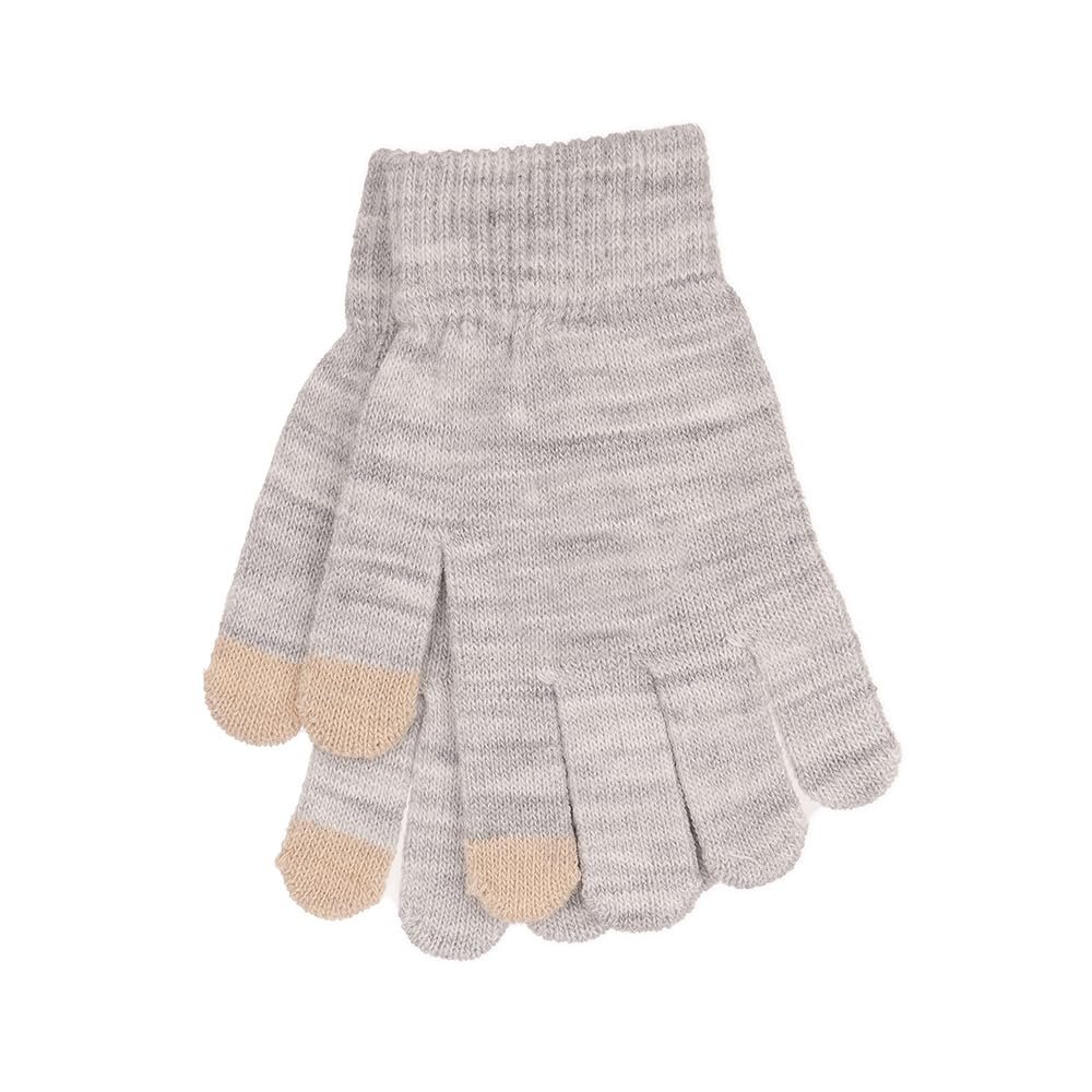 2 Pack Childrens Touch Screen Magic Gloves GL095 Grey