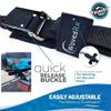 Jet Ski & PWC Boat Trailer Transom Straps (4PK) - 24" Tie Down Adjustable Boat Strap for Trailer - Outperforms Ratchet & Retractable Tie-Down Strap - Transom Tiedowns for Secure Transportation view 4