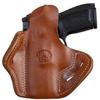 1791 GUNLEATHER P320c Optic Ready Holster - OWB CCW Leather Gun Holster for Belts - Right Handed - HK VP9sk, P2000, 45c, SIG P229c and Most compacts with Rails view 2