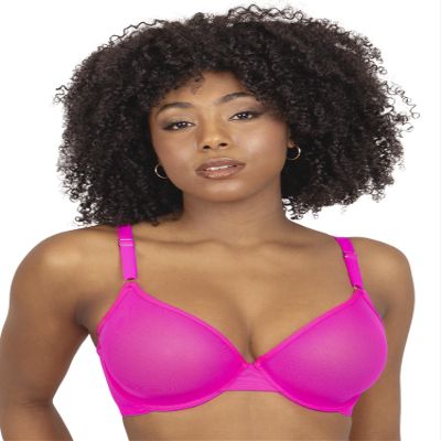 Sheer Mesh Demi Underwire Bra