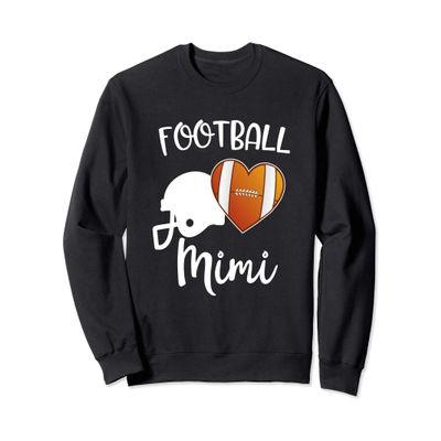 American Football Mimi Proud Grandma Grandsons Game Day Gift Sweatshirt