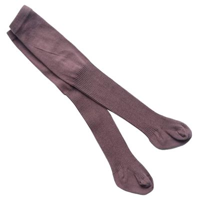 Ding-dong Baby Kid Girl Cotton Tights(Style 8, Light Coffee,2-4T)