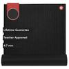 Manduka PROlite Yoga Mat 71" - 4.7mm | Lifetime Durability | Hygienic Construction | Teacher Approved | 71 x 24 inches | Black view 1
