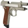 Evike Airguns - Swiss Arms PT92 Metal CO2 Powered Blowback 4.5mm Air Pistol (4.5mm Air Gun) (Color: Silver) view 3