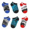 Disney Cars 3 Toddler Little Boys' Kids Lightning McQueen Character Ankle No Show Socks 6 Pairs (2T-4T) view 3