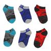 Disney Cars 3 Toddler Little Boys' Kids Lightning McQueen Character Ankle No Show Socks 6 Pairs (2T-4T) view 4