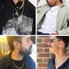 Estendly 18k Gold Plated 24 Inches Figaro Chain Necklace 6.5MM Stainless Steel Figaro Link Chain for Men Women view 2