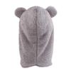 Baby Girls Winter Hat Boys Warm Scarf Hat Kids Thick Earflap Hood Cap with Ear 6M-7T (Gray,S) view 2