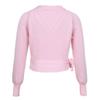 renvena Kids Girls Classic Basic Ballet Dance Gymnastic Active Cardigan Long Sleeve Knit Wrap Warm-up Sweater Pink 7-8 view 2