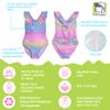 Flap Happy Girls' Swimsuit, Kissy Fishy, 12M view 2