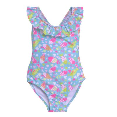 Flap Happy Girls' Swimsuit, Kissy Fishy, 5
