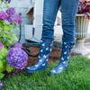 Western Chief Printed Tall Rain Boot No Probllama 10 M view 2
