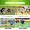 Soccer Goal Net Football Net Portable Replacement Tough Goal Nets Polypropylene Training Post Net Full Size for Lacrosse Soccer Multi-Sport (8X6FT) view 3