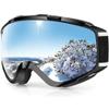 findway Ski Goggles OTG - Over Glasses Snow/Snowboard Goggles for Men, Women & Youth - 100% UV Protection view 1
