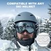 findway Ski Goggles OTG - Over Glasses Snow/Snowboard Goggles for Men, Women & Youth - 100% UV Protection view 2