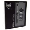 Arsenal FC Pen and Keychain Set (One Size) (Black/Silver) view 1
