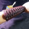 Arm Gurad, Archery Arm Guard Bracer Lace-up Leather Armguard(Brown) view 4