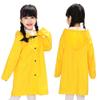 amivoo Yellow Kids Rain Coat Hooded Rain Jacket for Girls Boys Toddlers Rain Gear, Children Halloweeen Cosplay Costumes (M/3T-4T, Yellow) view 1