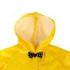 amivoo Yellow Kids Rain Coat Hooded Rain Jacket for Girls Boys Toddlers Rain Gear, Children Halloweeen Cosplay Costumes (M/3T-4T, Yellow) view 4