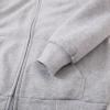 Yasumond Zip Front Hoodies for Men Sherpa Lined Heavyweight Cotton Warm Jackets Grey view 2