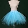 ChicWind Womens Colourful Puffy Tutu Layered Tulle Petticoat Skirt for Party (Plus Size(US 18w-26plus), Blue) view 2