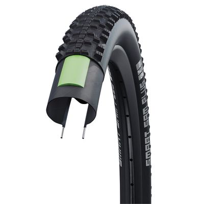 Schwalbe Unisex  Adult's Smart Sam Plus HS476 Tyres, Black, 28x1.75