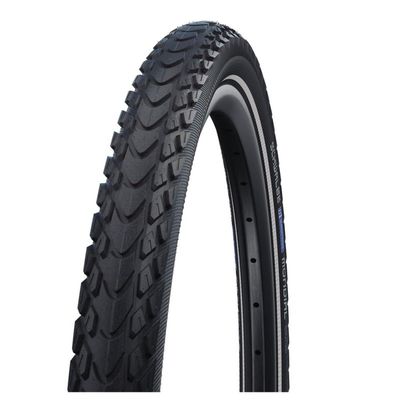 Schwalbe Unisex's Marathon MONDIAL Evo, DD, V-Guard, Folding Tyres, Black, 37-622