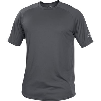 Rawlings | Youth Crew Neck Short Sleeve Shirt | Graphite | Small