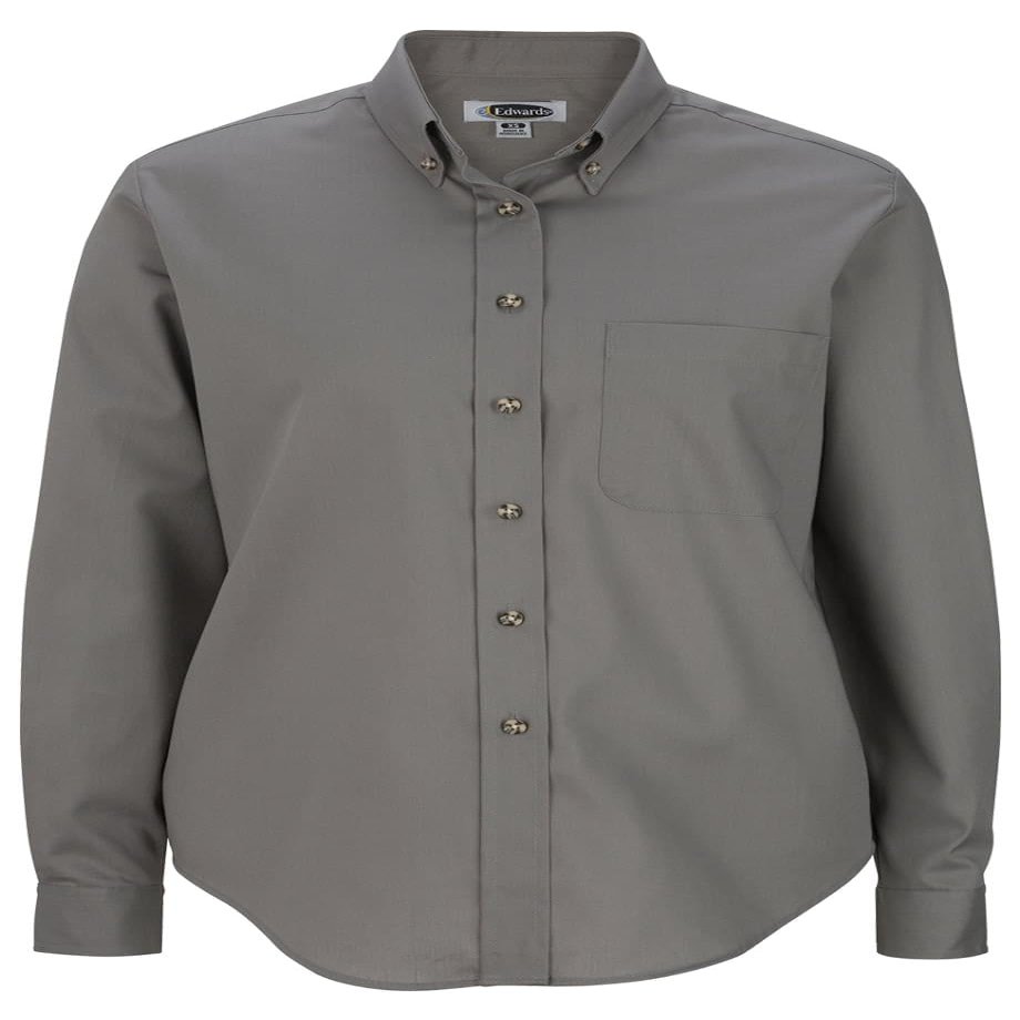 Edwards Garment Ladies Easy Care Long Sleeve POPLIN Shirt