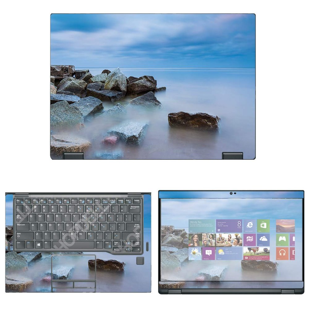 Decalrus - Protective Decal Skin Sticker for Dell Latitude 7390 2-in-1 (13.3" Screen) case Cover wrap DELatitude_7390_2in1-221